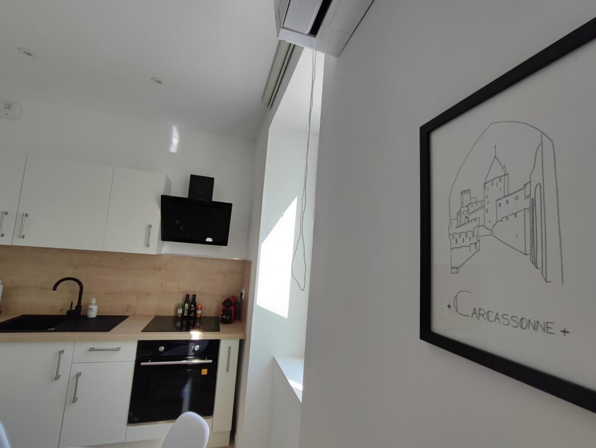 Pause Entre Cite Et Bastide *Clim *Wifi *Smart Tv Carcassonne Exterior foto